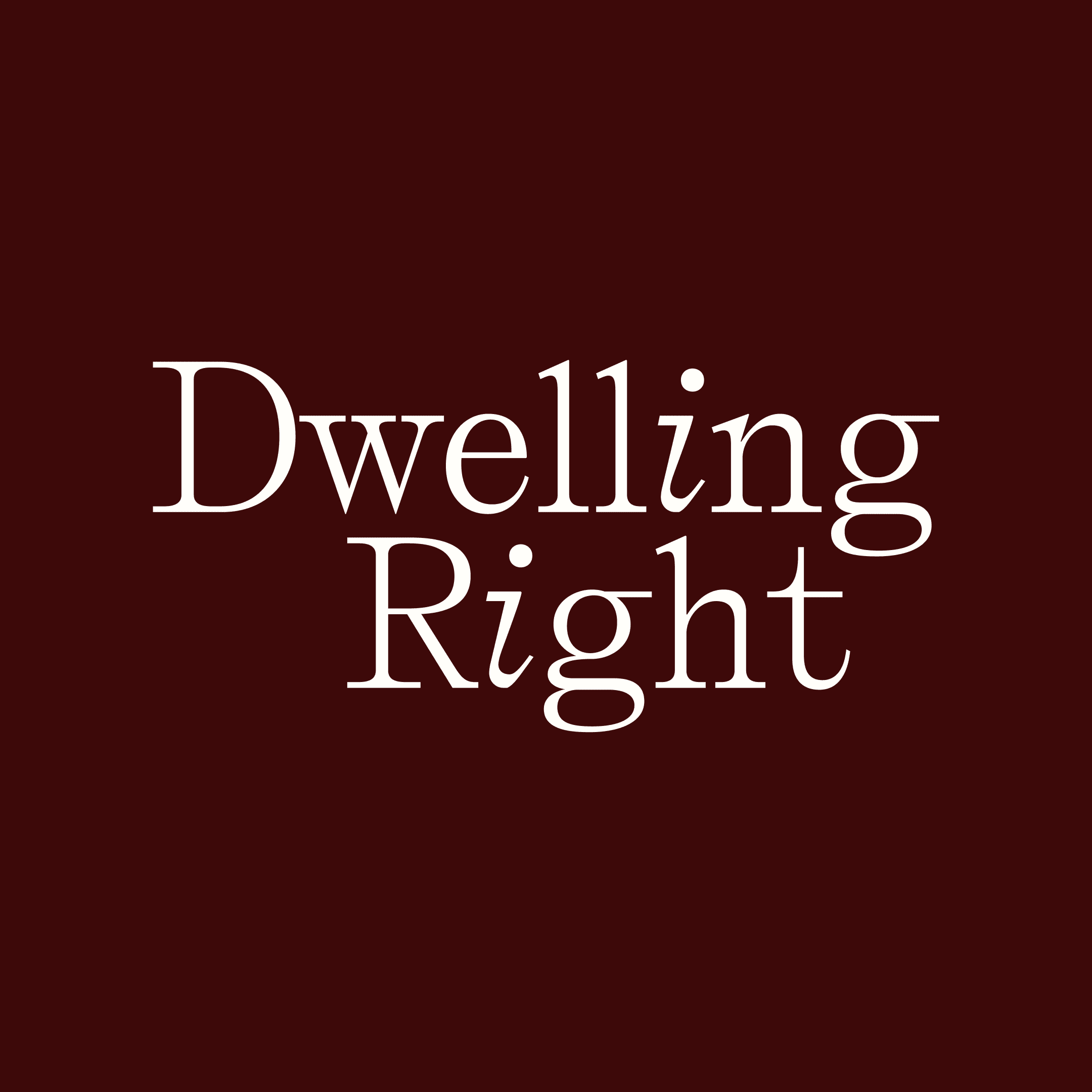 Dwelling Right Branding by Byse