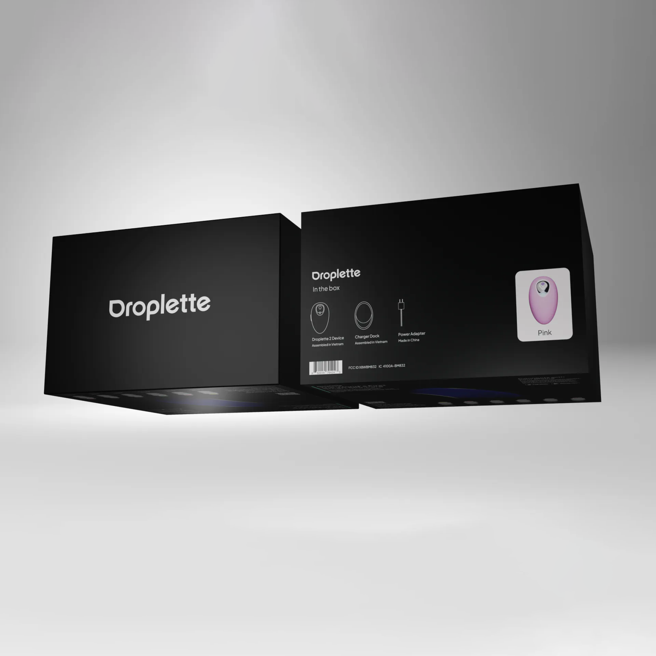 Droplette packaging by Byse and OSC