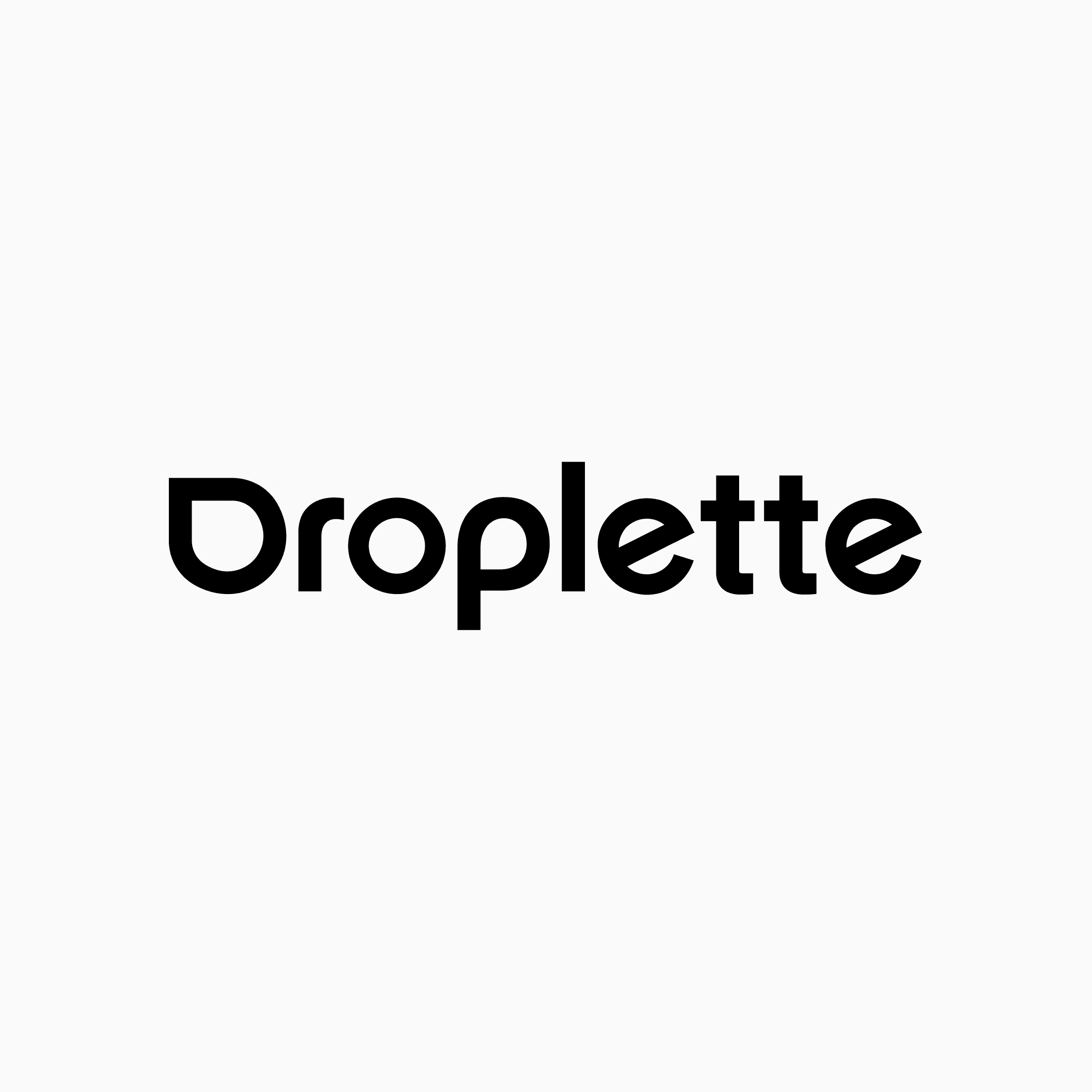 Droplette branding by Byse